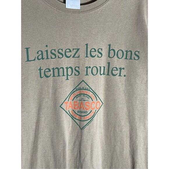 Vintage Y2K Tabasco Let The Good Times Roll Tee - Picture 2 of 5